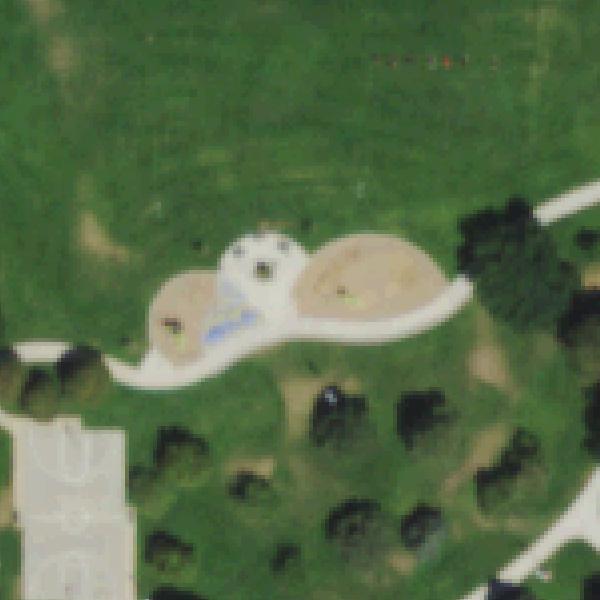Aerial photo of PLAYGROUND