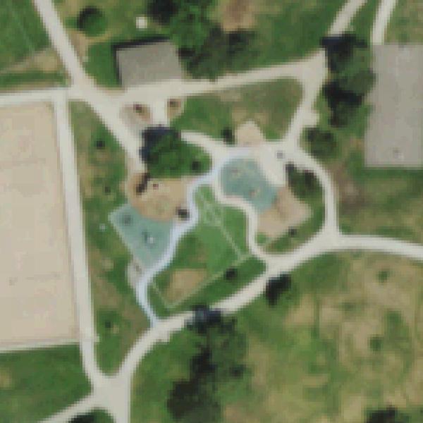 Aerial photo of PLAYGROUND