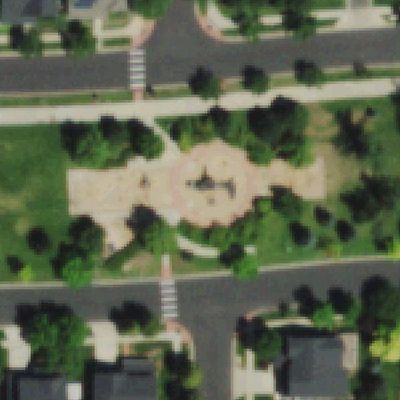 Aerial photo of Playground