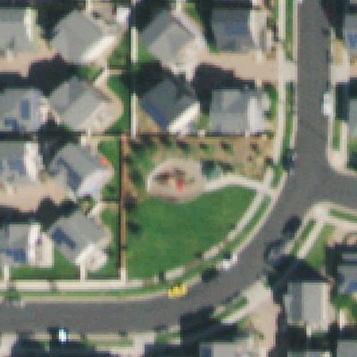 Aerial photo of Playground