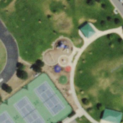 Aerial photo of Playground