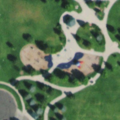 Aerial photo of PLAYGROUND