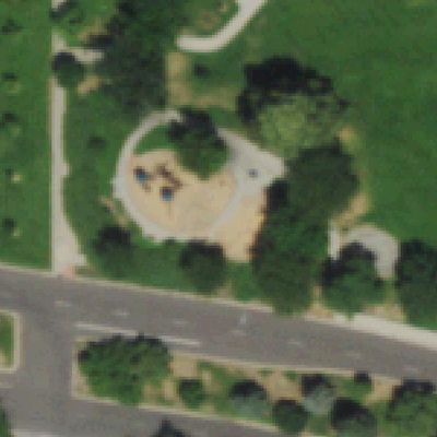 Aerial photo of PLAYGROUND