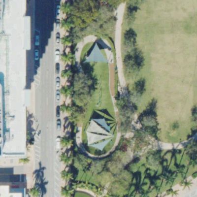 Aerial view of Playground