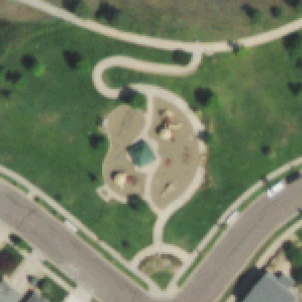 Aerial photo of Playground