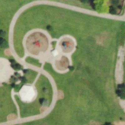 Aerial photo of PLAYGROUND
