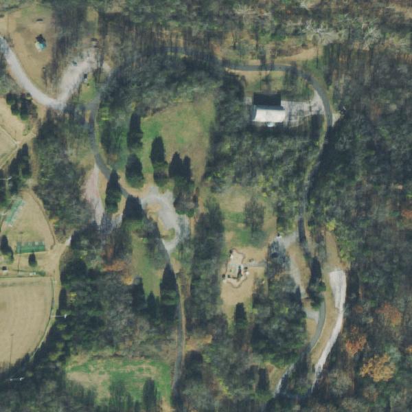 Aerial photo of Playground