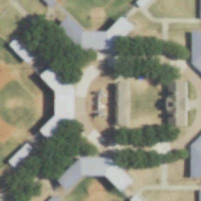 Aerial view of Playground