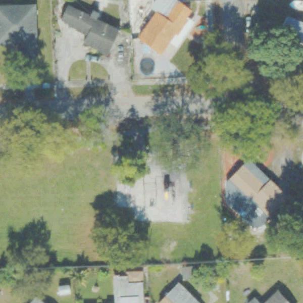 Aerial view of Playground Gladeview Park