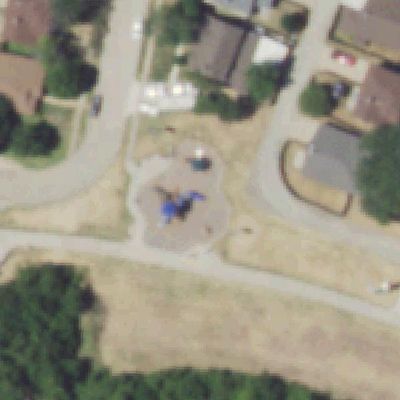 Aerial view of Playground