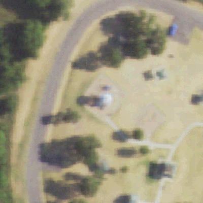 Aerial view of Playground