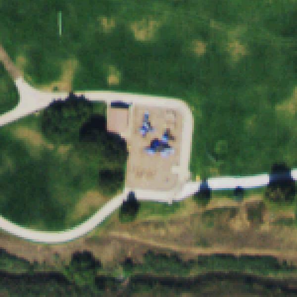Aerial photo of Playground