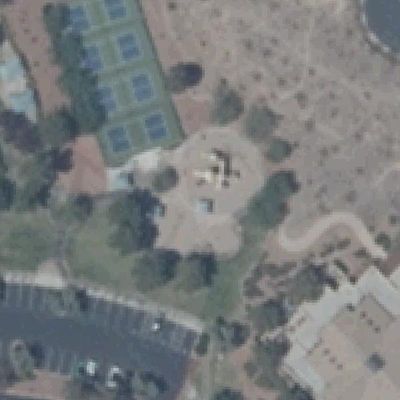 Aerial photo of Playground