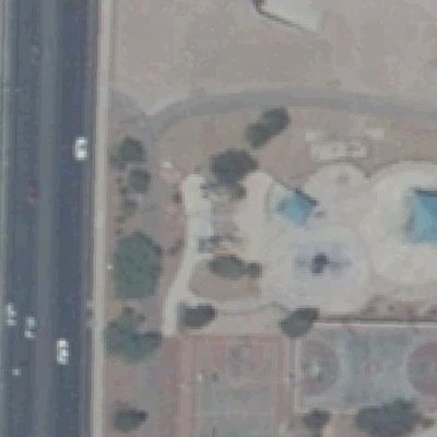 Aerial photo of Playground