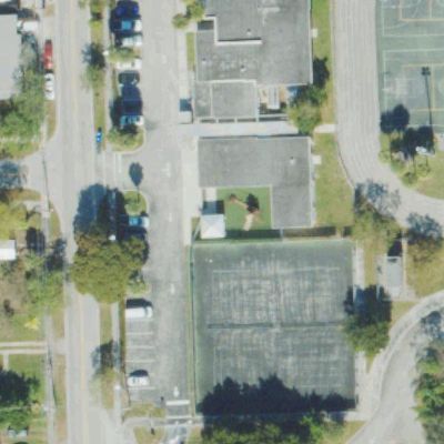 Aerial view of Playground