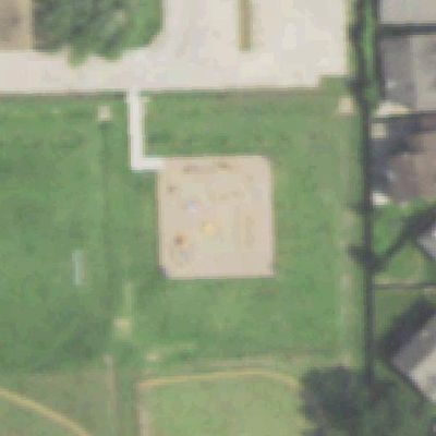 Aerial view of Playground