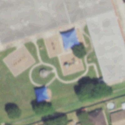 Aerial photo of Playground