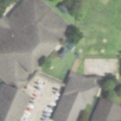 Aerial view of Playground