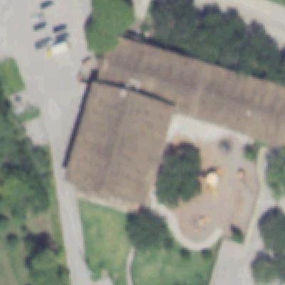 Aerial view of Playground