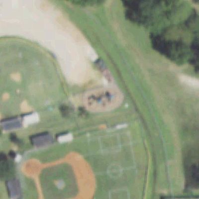 Aerial view of Playground