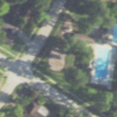 Aerial view of Playground