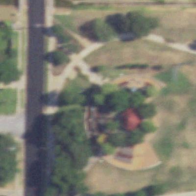 Aerial photo of Playground