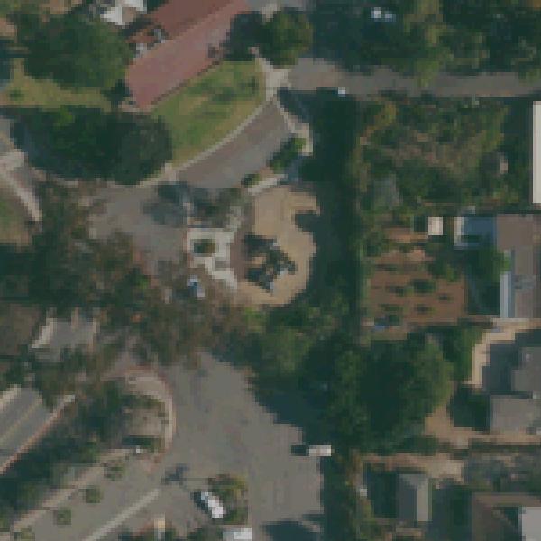 Aerial view of Playground