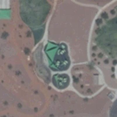 Aerial photo of Playground