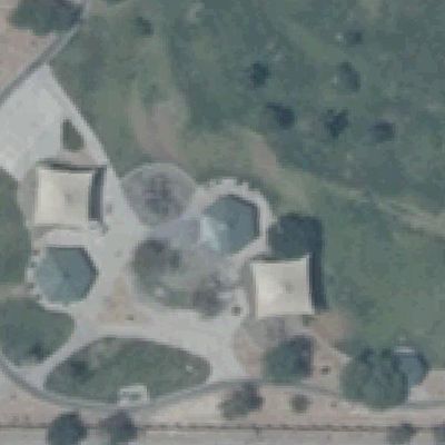 Aerial photo of Playground