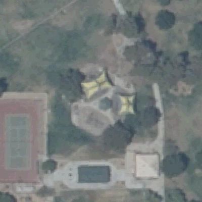 Aerial photo of Playground