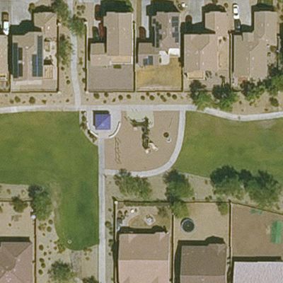 Aerial view of Playground