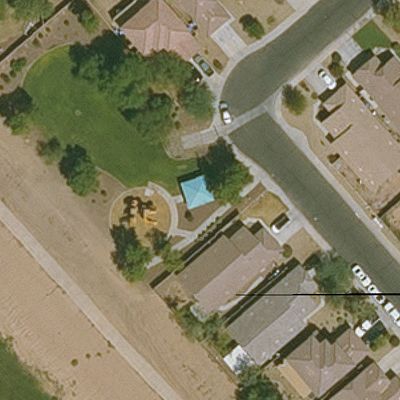 Aerial view of Playground