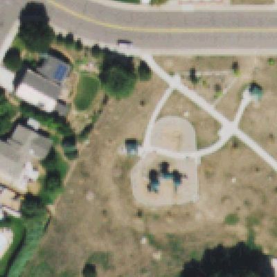 Aerial photo of Playground