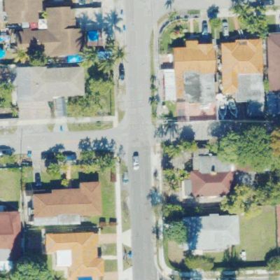 Aerial view of Playground