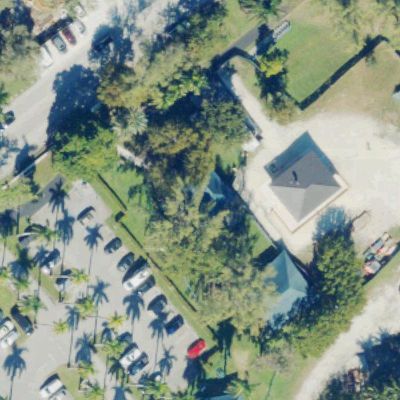 Aerial view of Playground