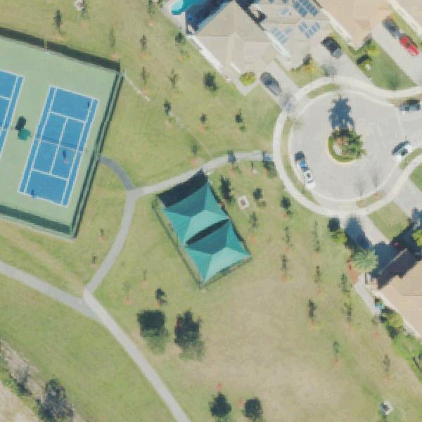 Aerial view of Playground