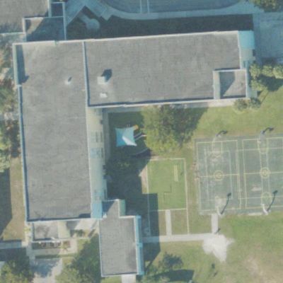 Aerial view of Playground