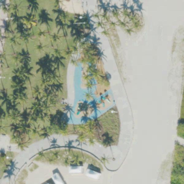 Aerial view of Playground Miami Beach