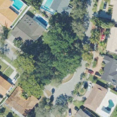 Aerial view of Playground