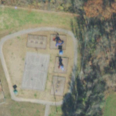 Aerial photo of Playground