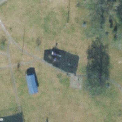 Aerial photo of Playground