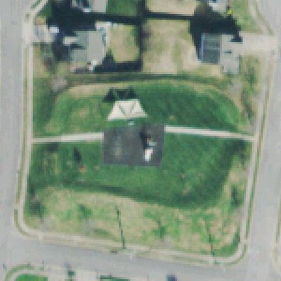 Aerial photo of Playground