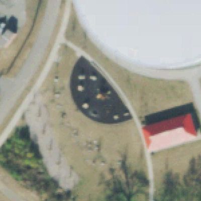 Aerial photo of Playground