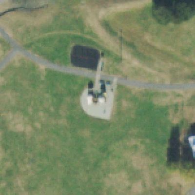 Aerial photo of Playground