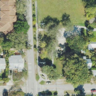 Aerial view of Playground North Shorecrest Park