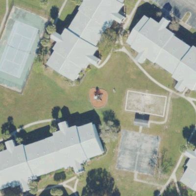 Aerial view of Playground