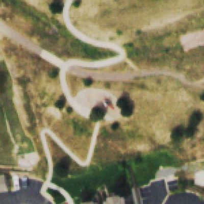 Aerial photo of Playground