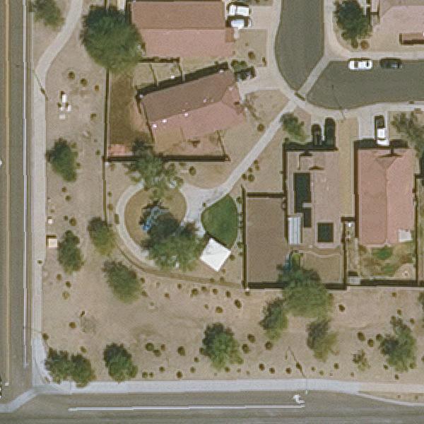 Aerial view of Playground