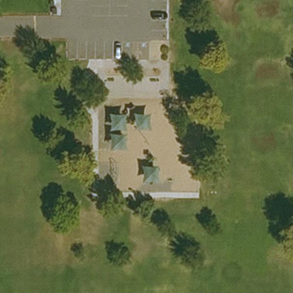 Aerial view of Playground