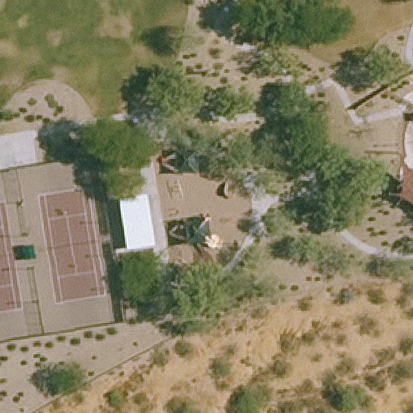 Aerial view of Playground